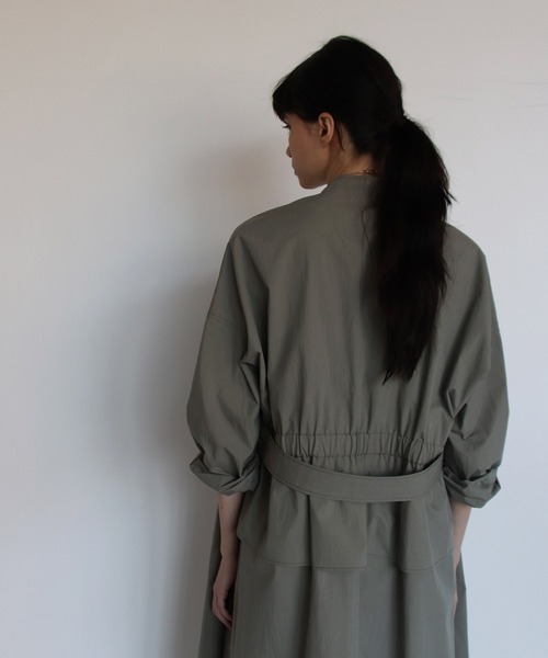 コート アウター vintage typewriter design coat(ヴィンテージタイプライターデザインコート) レディース_8