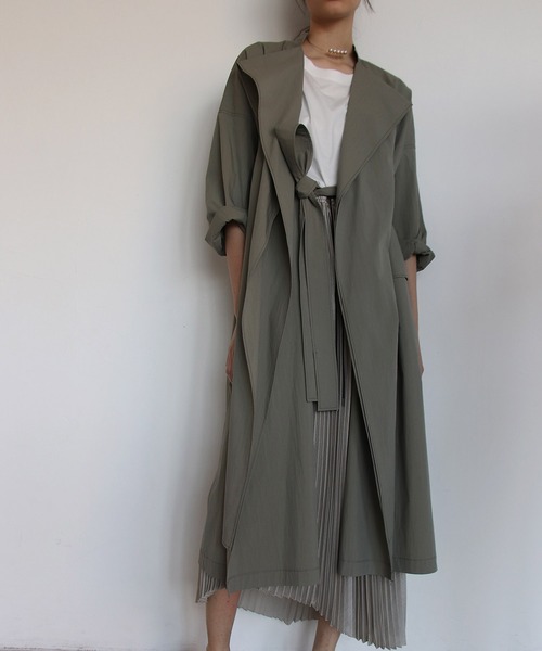 コート アウター vintage typewriter design coat(ヴィンテージタイプライターデザインコート) レディース_11