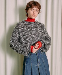 MAISON SPECIAL ニット セーター Splashed Pattern Knit Wear