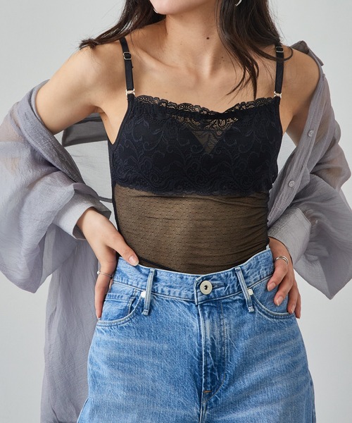 SETUP7（セットアップセブン） キャミソール 「SETUP7」レース