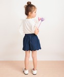 パンツ 「コットンキャンディ」裾スカラップショ...の詳細画像3