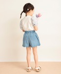 パンツ 「コットンキャンディ」裾スカラップショ...の詳細画像5