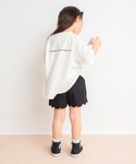 パンツ 「コットンキャンディ」裾スカラップショ...の詳細画像1