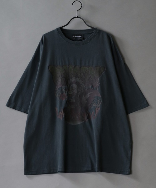 エドハーディ　Tシャツ　和柄　花　骸骨 / 新品タグ付き org_1.jpg