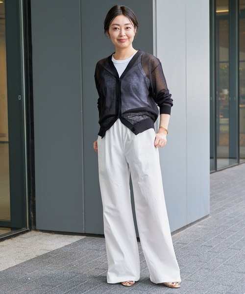 Deuxieme Classe VOILE Vネックカーディガン Deuxieme Classe VOILE Vネック カーディガン