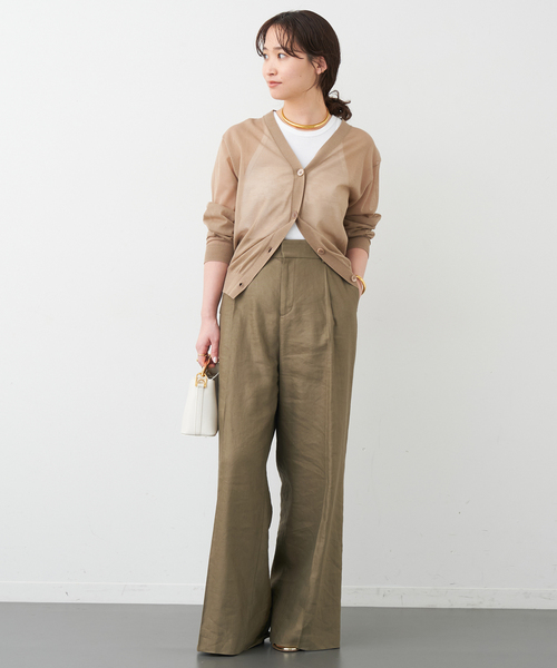 Deuxieme Classe ニット セーター VOILE Vネック カーディガン