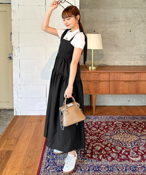 ポールカ　リボン　ワンピース 新品ポールカ リボン ワンピース 赤 #36 PAULE KA - メルカリ