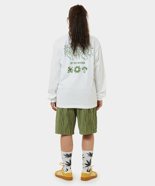 HUF tシャツ MOVEMENT LS TEE / ハフ Tシャツ 長袖 ロンT メンズ