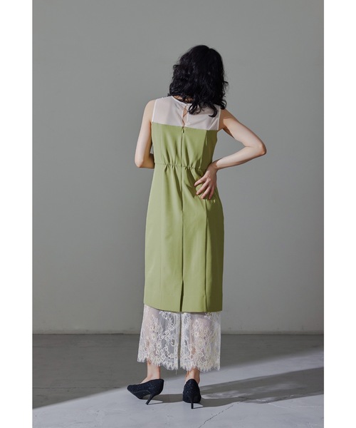 niana（ニアナ） ドレス ヘムレースドレス Iライン 結婚式 パーティー