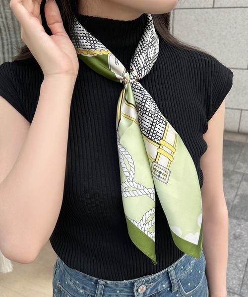 Julia Boutique（ジュリアブティック） スカーフ バンダナ 70×70cm