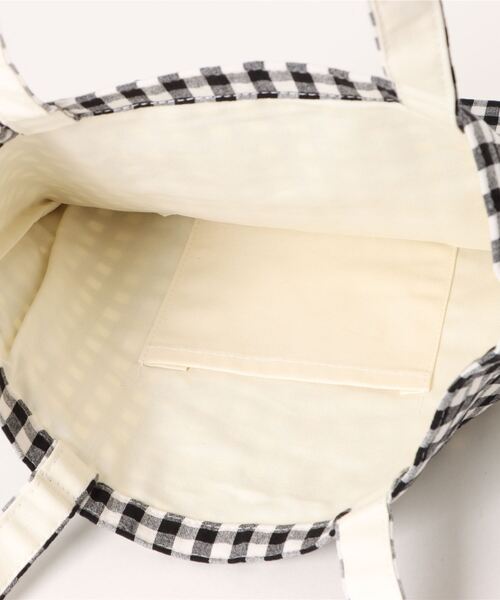 TONE SELECT GOODS トートバッグ Liaa/ギンガムチェック トートバッグ