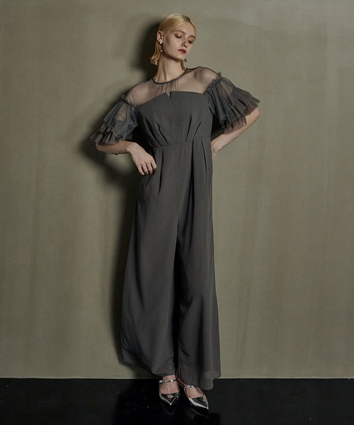 et.UNiVERフリル ドレス et.UNiVER ドレス Frill sleeve dress : ZOZOTOWN Yahoo!店
