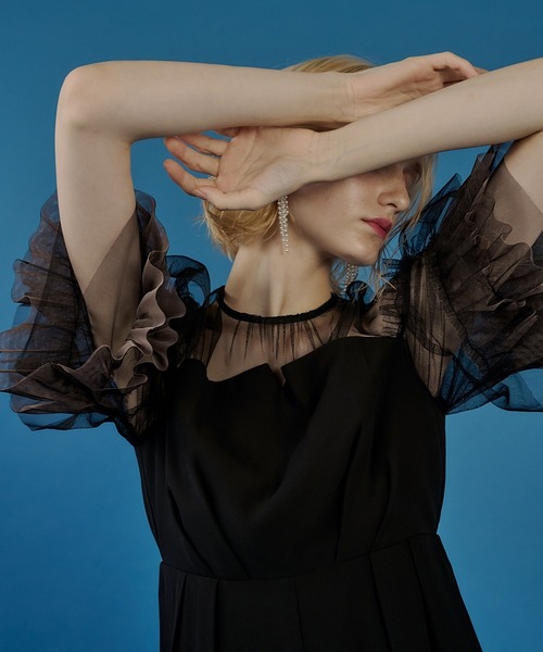 et.UNIVER フリルドレス et.UNiVER frill dress | DRESS,DRESS | ROOM903 online