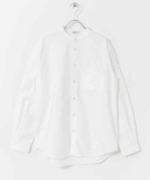 ★Cuarto UNITED★裏起毛シャツ★白黒★M Y's BORN PRODUCT] COTTON TWILL DEFORMED SLEEVE SHIRT(XS