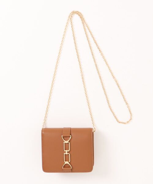 CHARLES ＆ KEITH 財布 Agatha アガサ チェーンアクセントカード