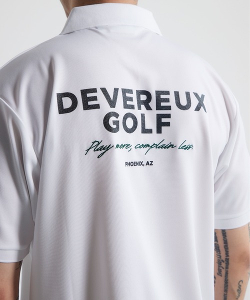 DEVEREUX GOLF ポロシャツ シグネチャーポロ メンズ レディース