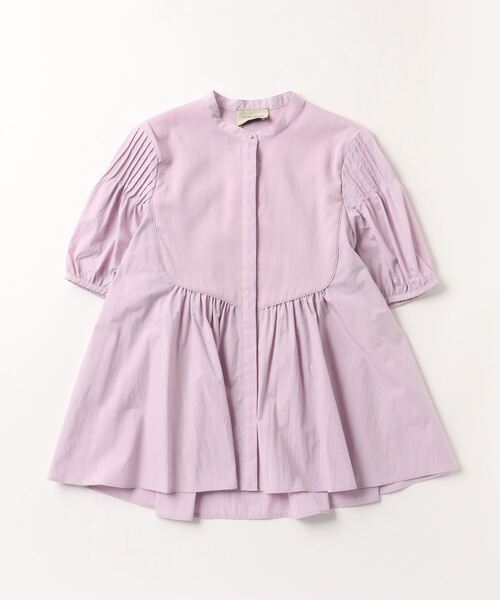 「UNITED ARROWS」 半袖ブラウス FREE パープル レディース