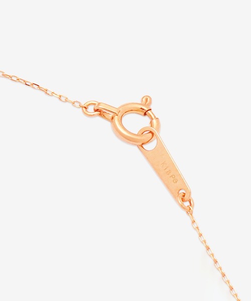 ESTELLE（エステール） ネックレス K18 ピンクゴールド ダイヤモンド