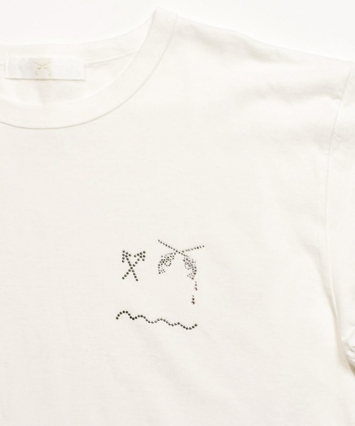 roar guns（ロアーガンズ） tシャツ 半袖 WOMAN FACE CRYSTAL T
