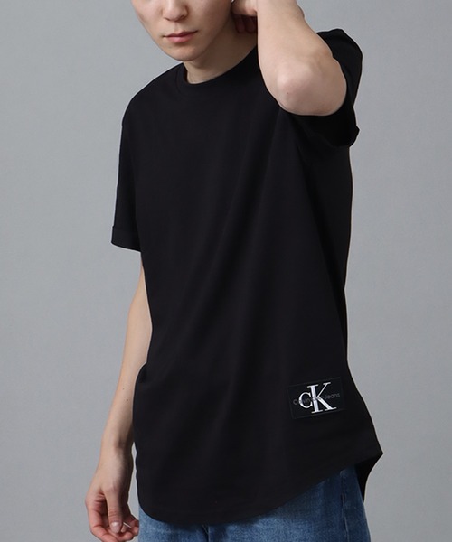  ｜ CKロゴバッジ レギュラー 半袖 T シャツ Calvin Klein tシャツ 「Calvin JEANS/カルバンクライン