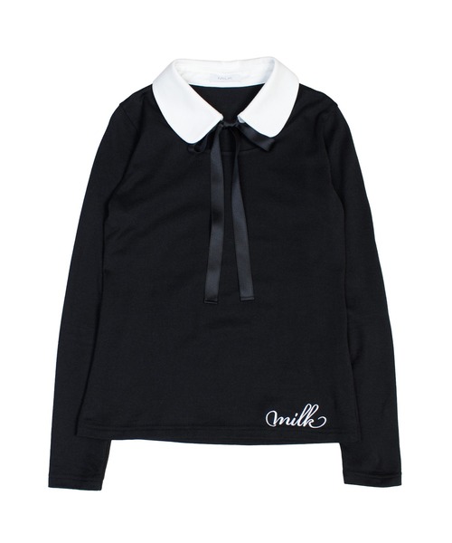 tシャツ ラウンドカラー トップス レディース