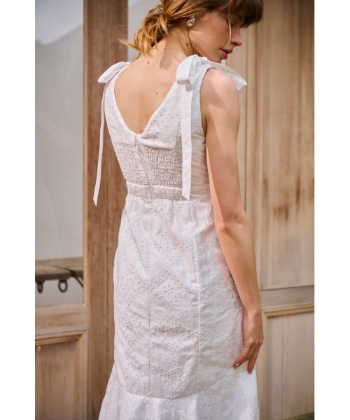 エステラケー ワンピース Estella.K ワンピース Margarita Dress Vネックスイッチング
