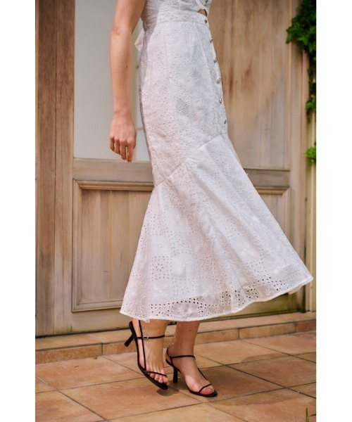 エステラケー ワンピース Estella.K ワンピース Margarita Dress Vネックスイッチング