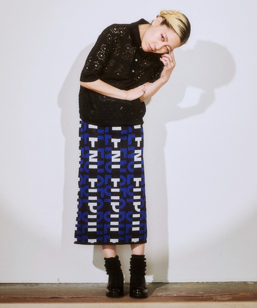 ポロシャツ ポロ New Classic レースポロニット レディース OPULENCE ポロシャツ ポロ New Classic レースポロニット