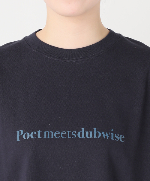 journal standard L'essage tシャツ POETMEETSDUBWISE LOGO Low
