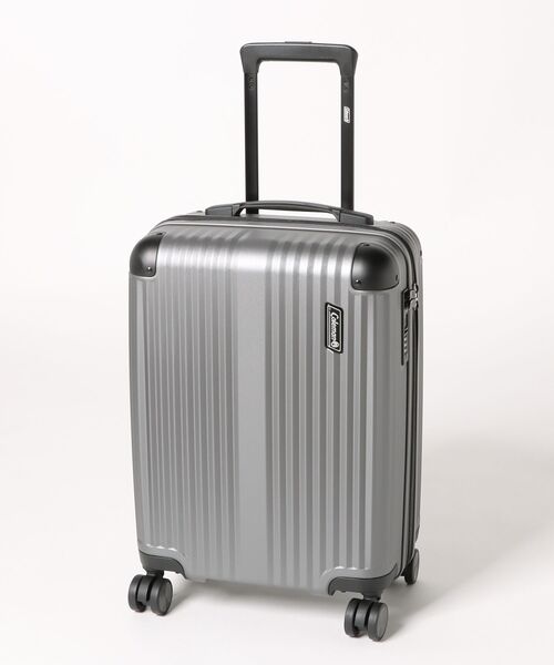 コールマン　ジッパーキャリー　38L-46L シルバー Coleman スーツケース 「Coleman / コールマン」拡張ジッパー
