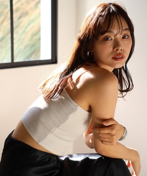 ENC キャミソール detachable bra cropped camisole / 取り外し