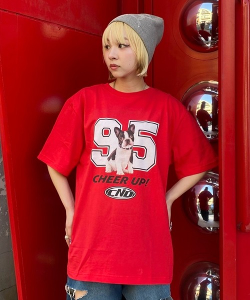 Candy Stripper（キャンディーストリッパー） tシャツ 半袖 CHEER UP