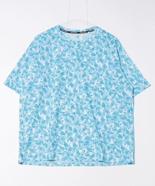 TIGORA（ティゴラ） tシャツ ランニング ユニセックス半袖Tシャツ 総柄