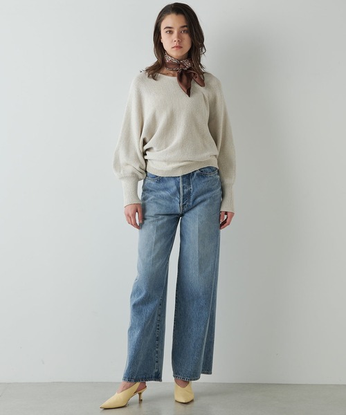 Yahoo!オークション - 「Whim Gazette」 加工デニムパンツ 36