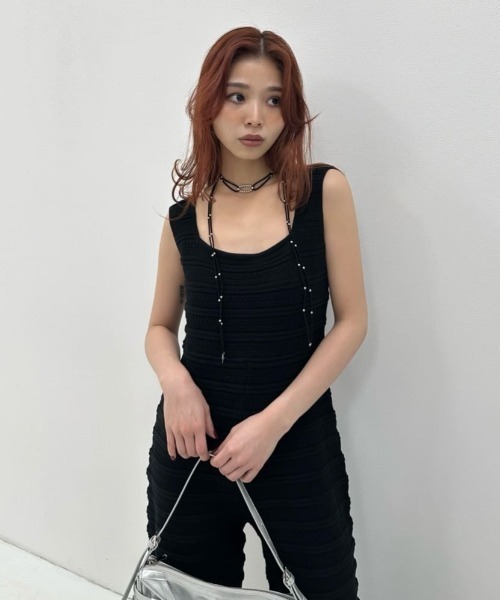 Theory 23SS 限定商品 スクエアネック ジャンプスーツ オールインワン THROW by SLY オールインワン SQUARE NECK JUMPSUITS スクエア