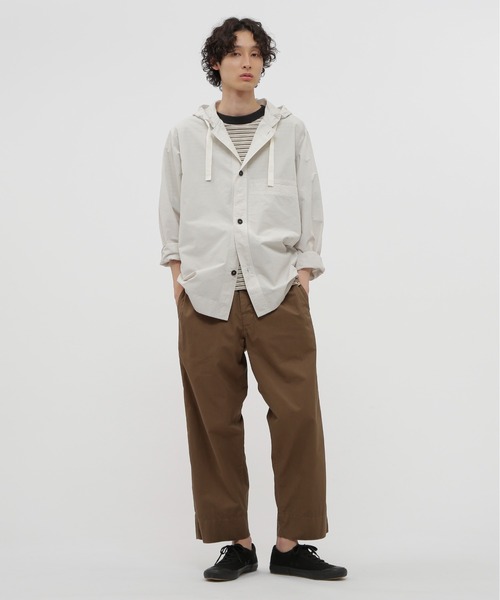 MHL. tシャツ COTTON LINEN STRIPE JERSEY メンズ : ZOZOTOWN