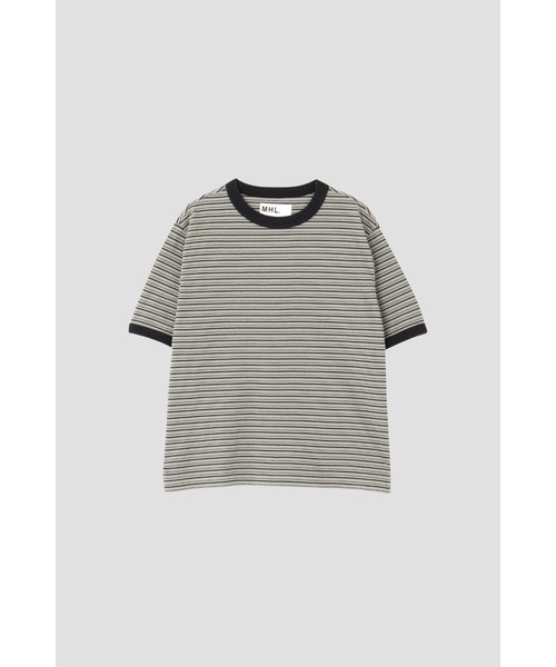 【新品未使用】GRAPHIC COTTON STRIPE／MHL. GRAPHIC COTTON STRIPE | MHL.（エムエイチエル） ｜【公式