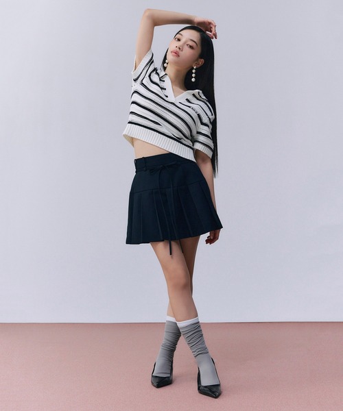 eimy istoire スカート タックミニスカート : ZOZOTOWN Yahoo!店