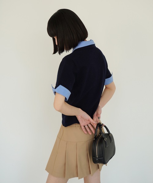 eimy istoire スカート タックミニスカート : ZOZOTOWN Yahoo!店