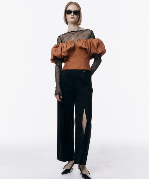 トップス BALLON SLEEVE TOP josemoon BALLON SLEEVE TOP/バルーンスリーブトップ（Tシャツ/カットソー