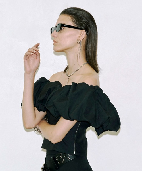 JOSE MOON（ジョゼムーン） tシャツ 半袖 BALLON SLEEVE TOP/バルーン