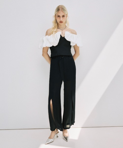 JOSE MOON（ジョゼムーン） tシャツ 半袖 BALLON SLEEVE TOP/バルーン