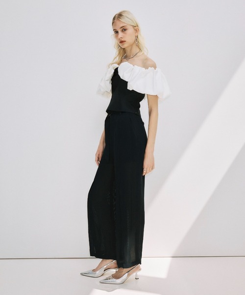 JOSE MOON（ジョゼムーン） tシャツ 半袖 BALLON SLEEVE TOP/バルーン