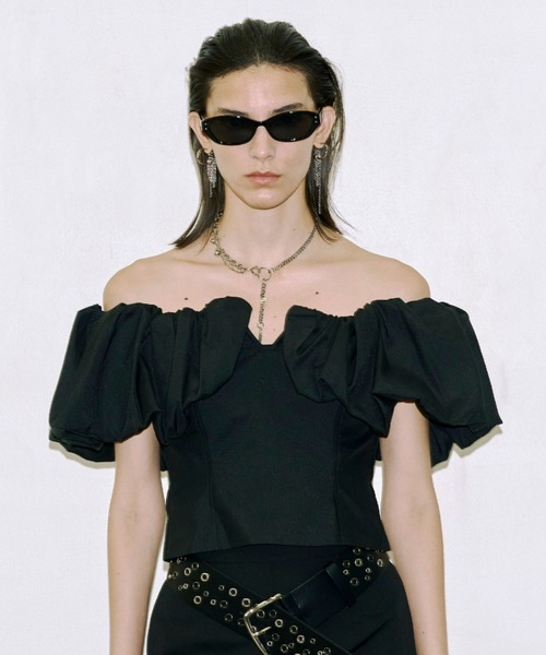 JOSE MOON（ジョゼムーン） tシャツ 半袖 BALLON SLEEVE TOP/バルーン