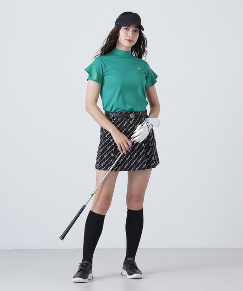 St ANDREWS スカート 「St ANDREWS」シグネチャー柄ジャガードスカート