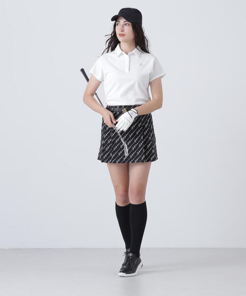 St ANDREWS スカート 「St ANDREWS」シグネチャー柄ジャガードスカート