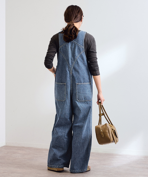 JOHNBULL ファティーグサロペット ウォッシュ加工 ヘリンボーン M jl251p35-15_7.jpg