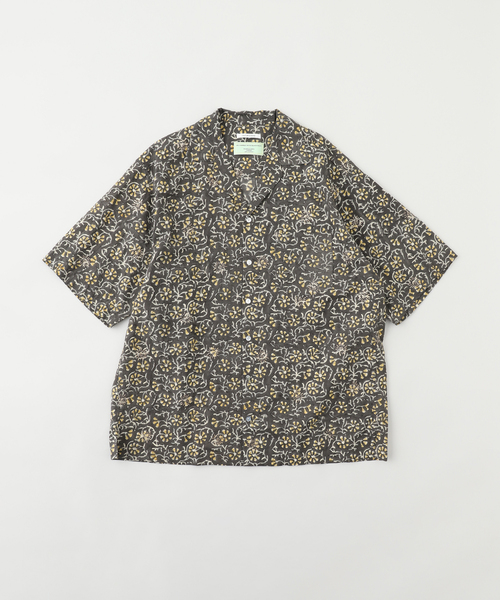 【COUTURE D'ADAM】Block printシャツ COUTURE D'ADAM シャツ D'ADAM (クチュール ド アダム) Block