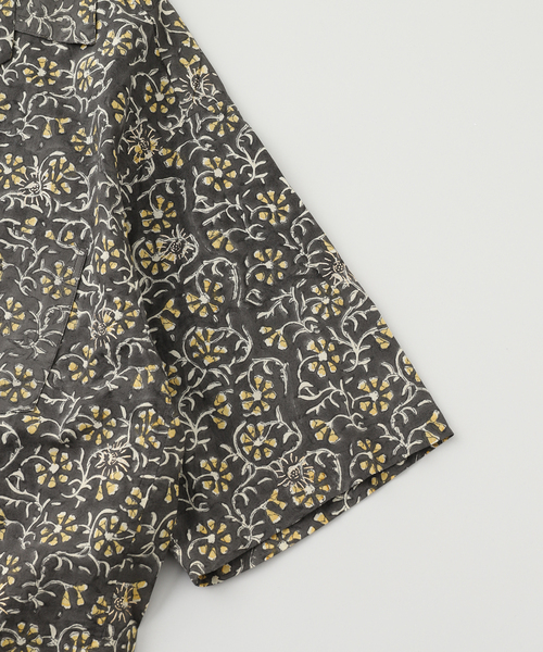 【COUTURE D'ADAM】Block printシャツ COUTURE D'ADAM シャツ D'ADAM (クチュール ド アダム) Block