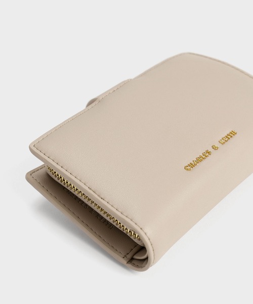 財布 ベージュ 中古 CHARLES ＆ KEITH 「CHARLES & KEITH」 財布 XX-SMALL ベージュ